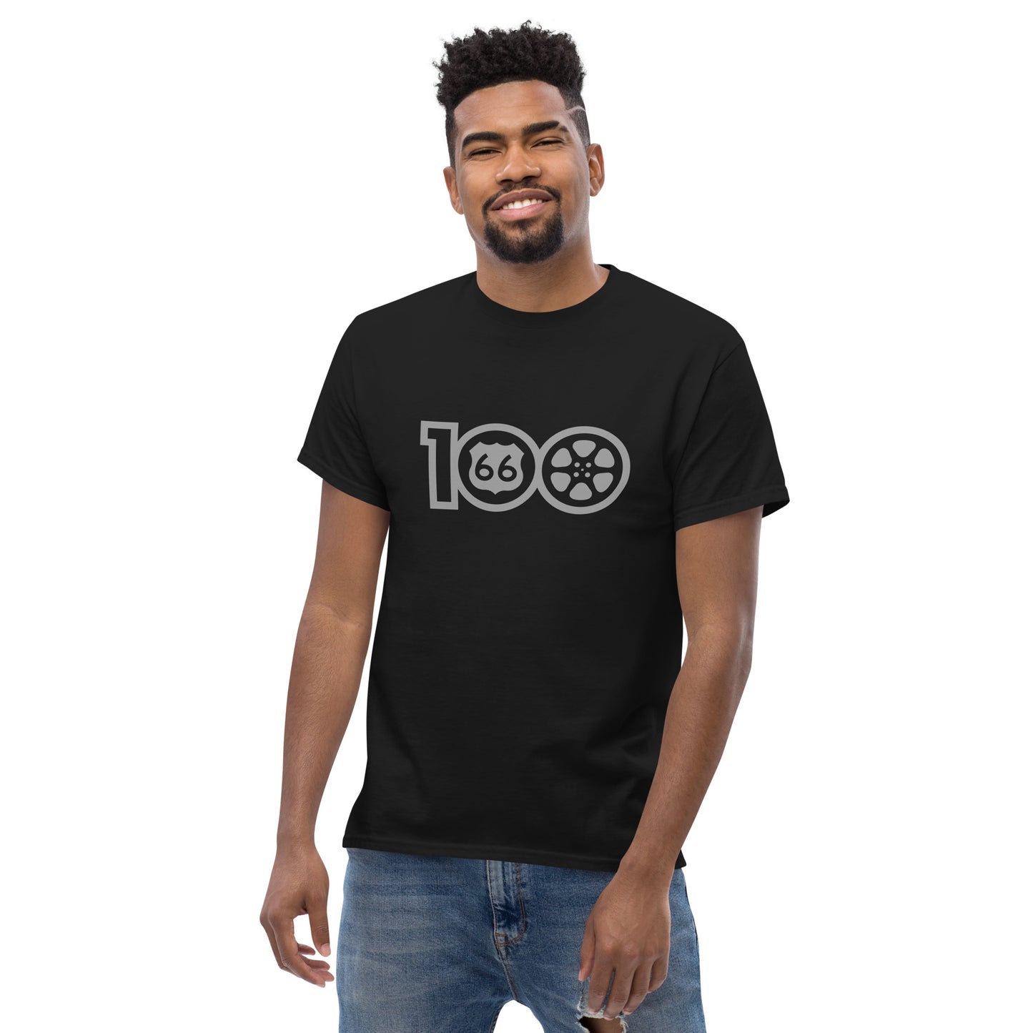 Route 66 Film Crew Shirt - Silver Logo