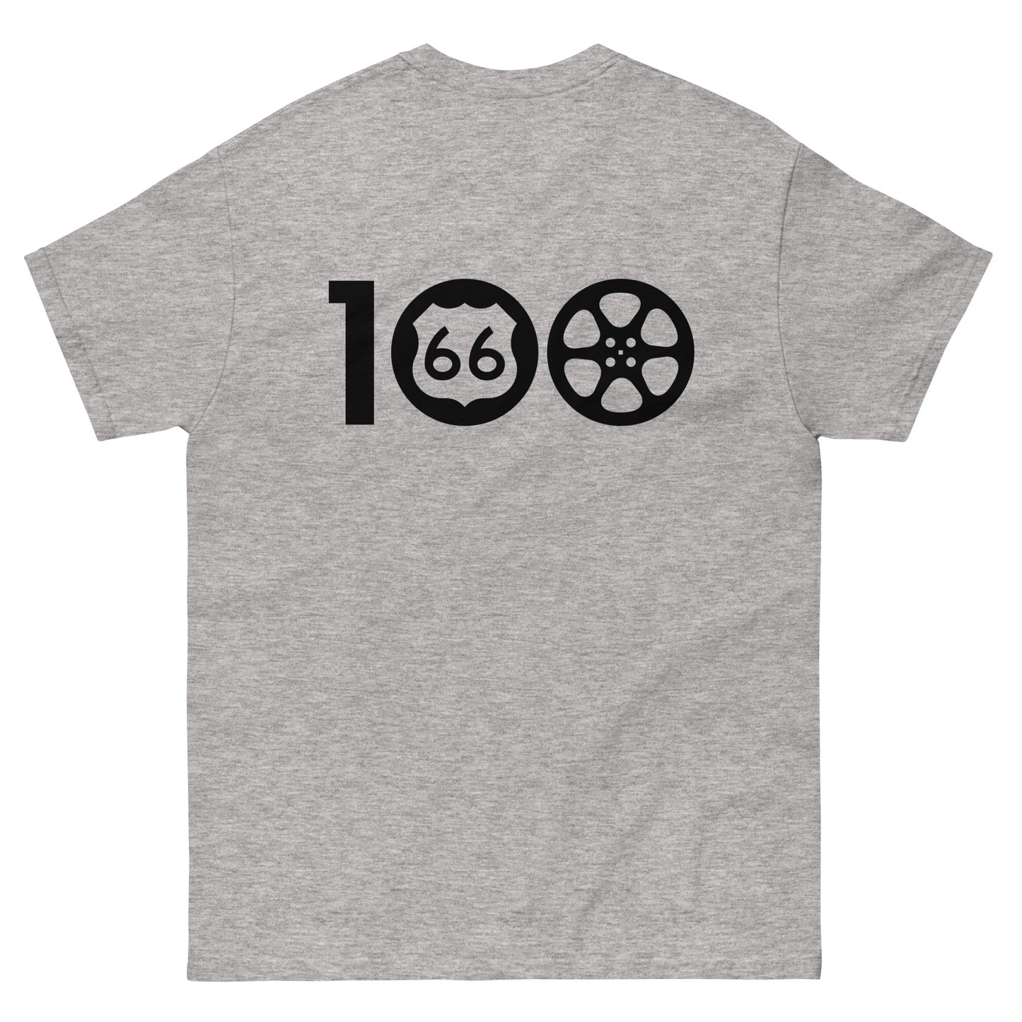 Route 66 Film Crew Shirt - Gray - Men's classic tee