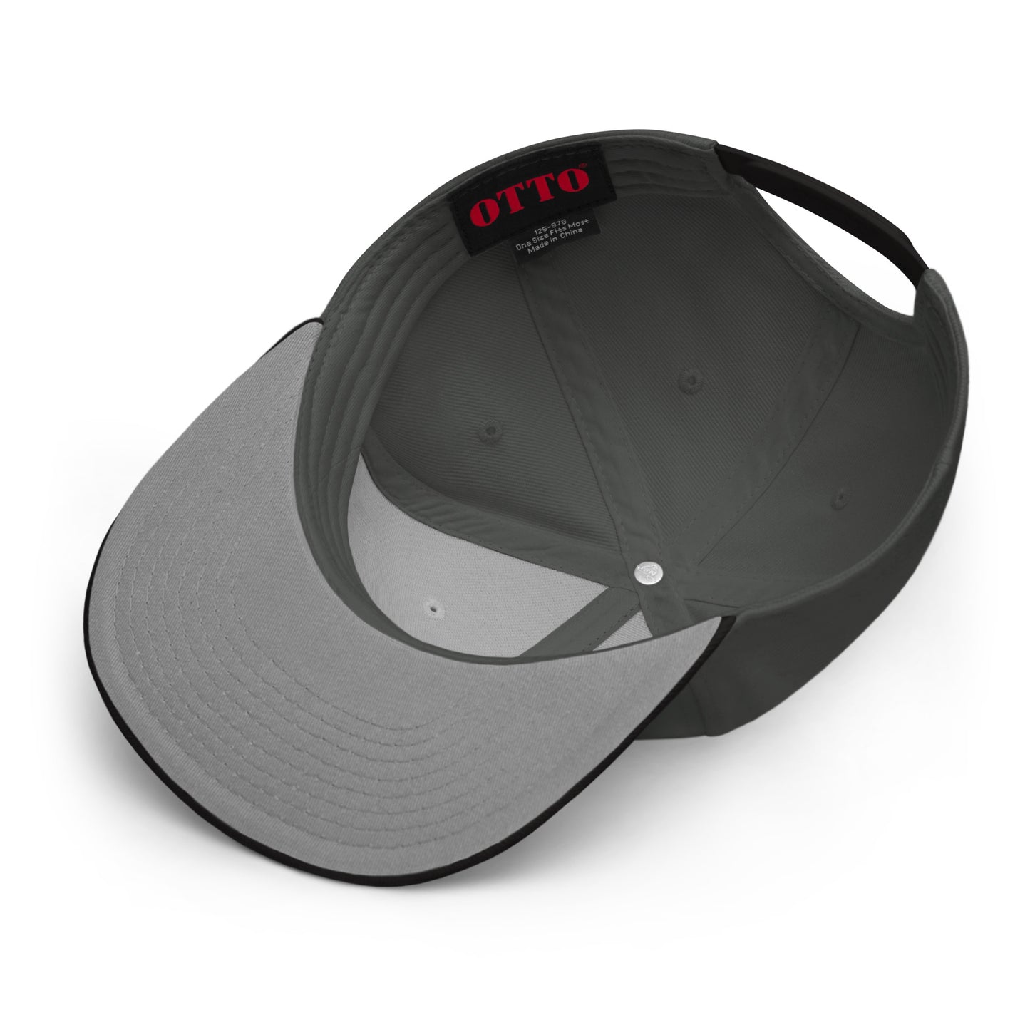 Route 66 Film Crew Hat - Black Logo on Charcoal Hat
